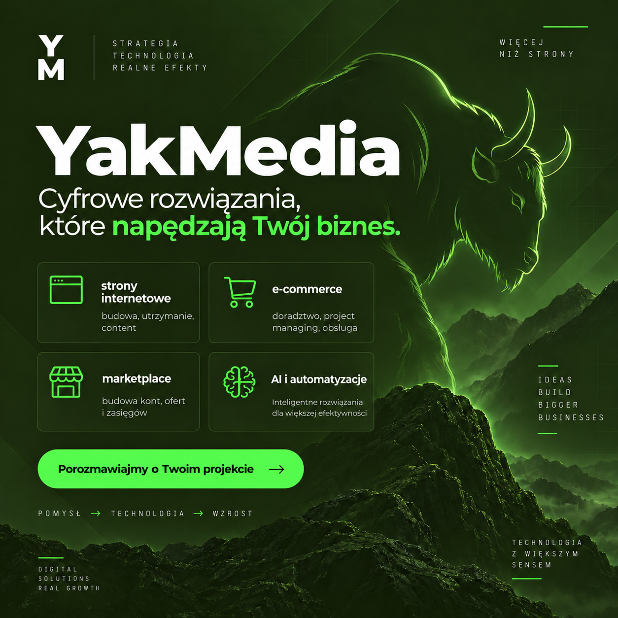 YakMedia - strony internetowe, e-commerce, marketplace
